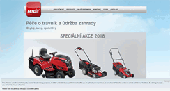 Desktop Screenshot of mtd-cz.com